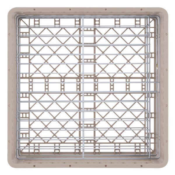 Vollrath - 32-Compartment Traex® Plate Crate® Warewashing System in Beige for 7.625 to 8.0" Plates - PM3208-4