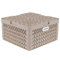 Vollrath - 32-Compartment Traex® Plate Crate® Warewashing System in Beige for 7.625 to 8.0" Plates - PM3208-4