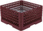 Vollrath - 32-Compartment Traex® Plate Crate® Warewashing System in Burgundy for 7.625 to 8.0