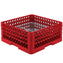 Vollrath - 32-Compartment Traex® Plate Crate® Warewashing System in Red for 4.75 to 7.625