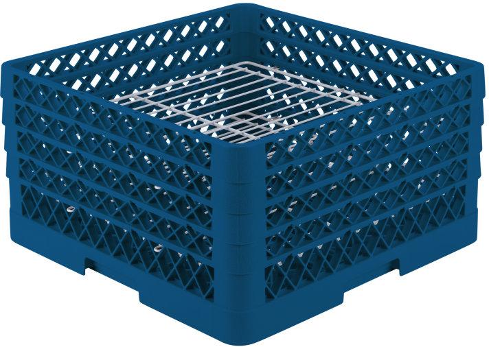Vollrath - 32-Compartment Traex® Plate Crate® Warewashing System in Royal Blue for 7.625 to 8.0" Plates - PM3208-4-44