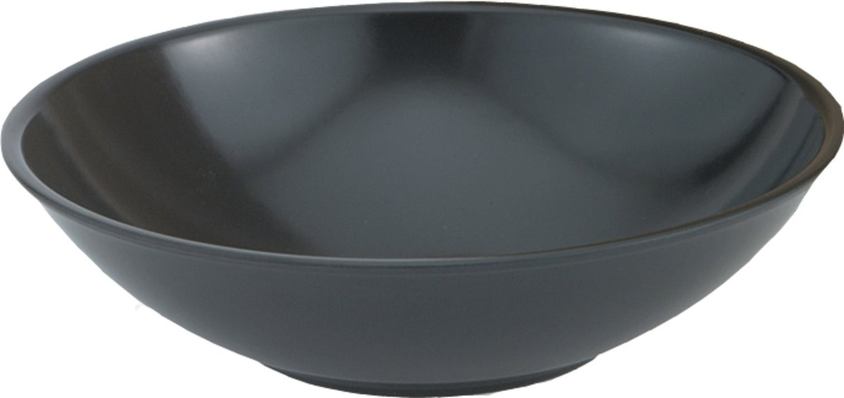 Vollrath - 34-Ounce Melamine Serving Bowl in Black - 52870