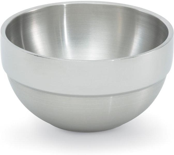 Vollrath - ¾-Quart Round Serving Bowl in Satin Finish, 9.5" x 9.5" x 5" - 46667