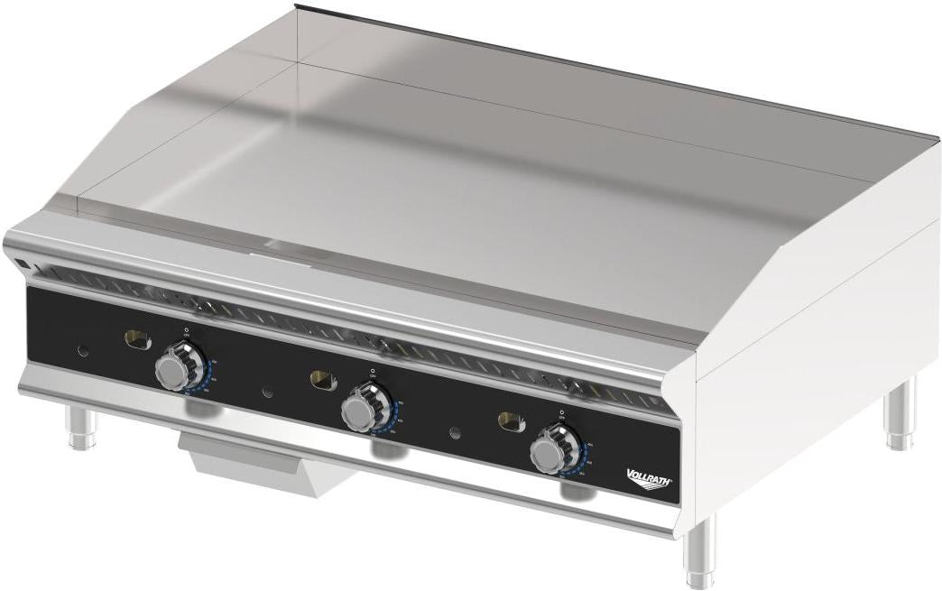Vollrath - 36" Medium-Duty Flat-Top Gas Griddle, Model Fta1036 - GGMDT-36