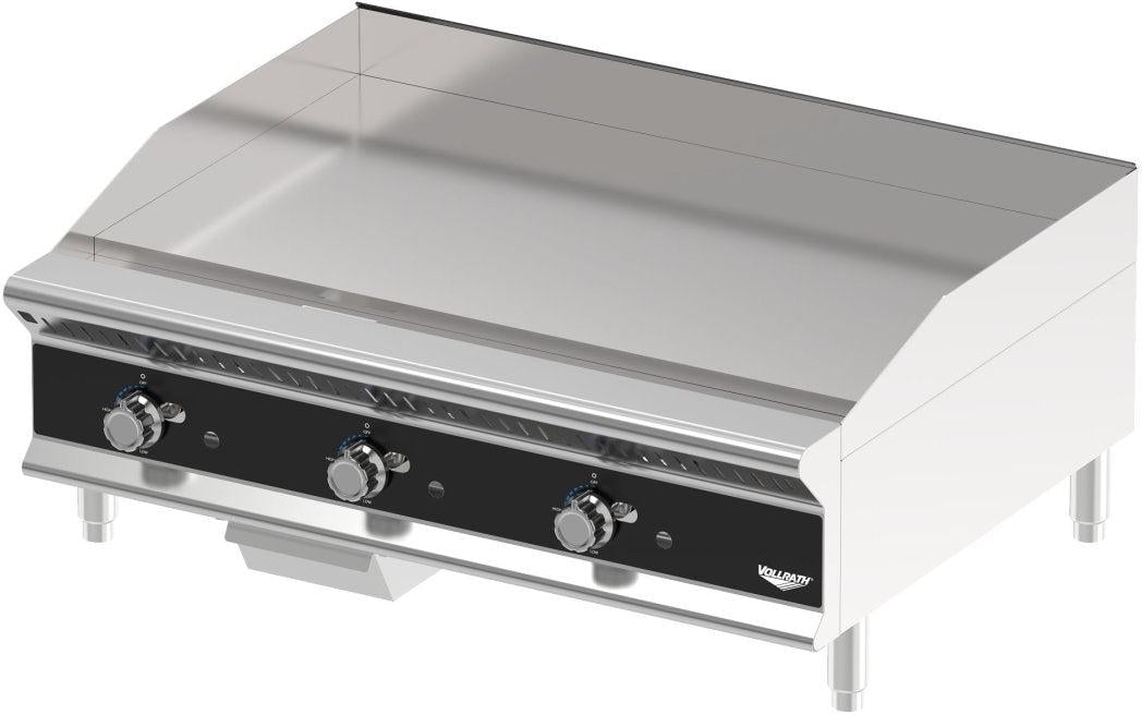 Vollrath - 36" Medium-Duty Flat-Top Gas Griddle, Model Ftg9036 - GGMDM-36