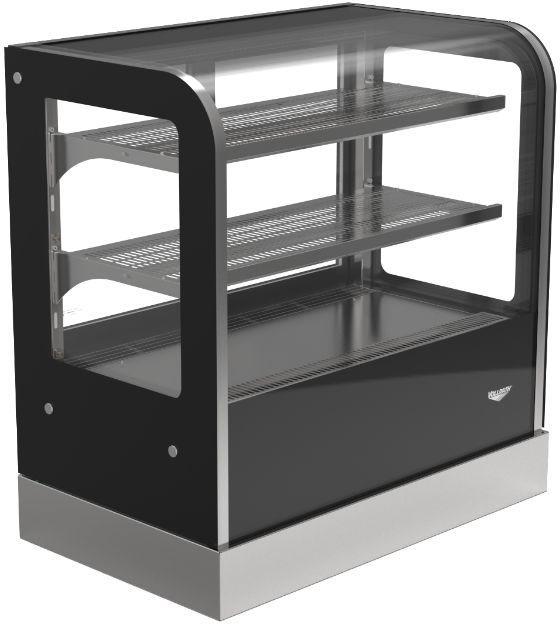 Vollrath - 36" Wide Cubed-Front Heated Deli Display Case - HDCCB-36