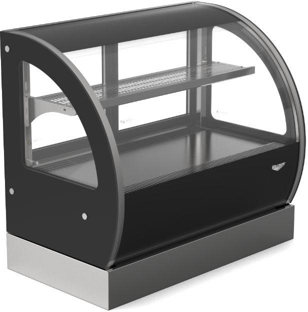 Vollrath - 36" Wide Curved-Glass Refrigerated Deli Display Case - RDCCV-36