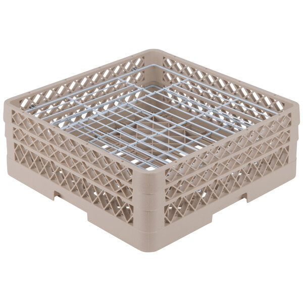 Vollrath - 38-Compartment Traex® Plate Crate® Warewashing System in Beige - PM3807-2
