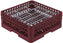 Vollrath - 38-Compartment Traex® Plate Crate® Warewashing System in Burgundy - PM3807-2-21