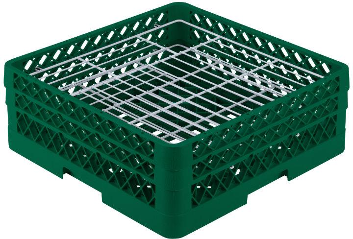 Vollrath - 38-Compartment Traex® Plate Crate® Warewashing System in Green - PM3807-2-19