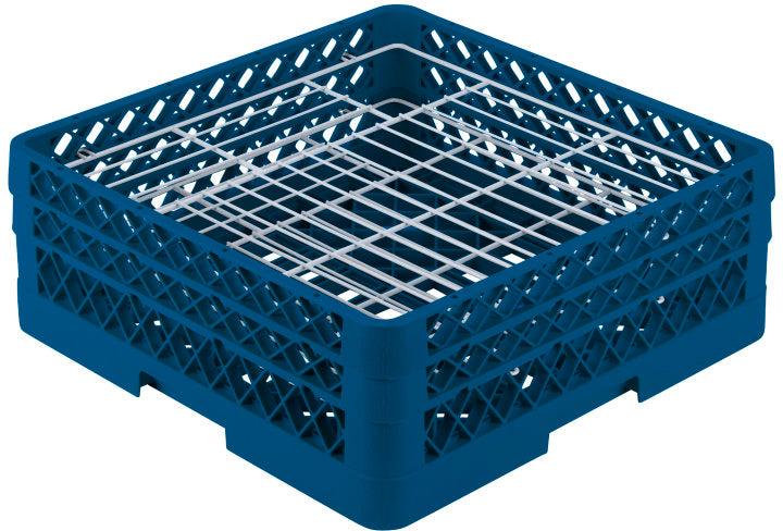 Vollrath - 38-Compartment Traex® Plate Crate® Warewashing System in Royal Blue - PM3807-2-44