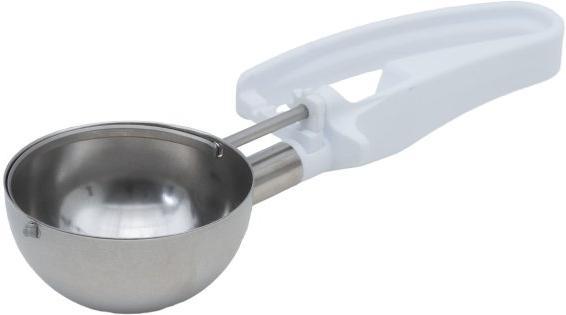 Vollrath - 4 7/10 Oz Disher with White Handle - 47390