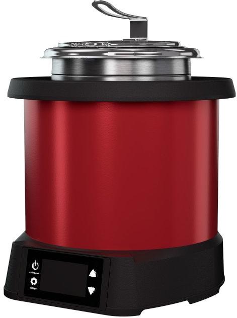 Vollrath - 4-Quart 120V Countertop Induction Rethermalizer in Red - 7440140