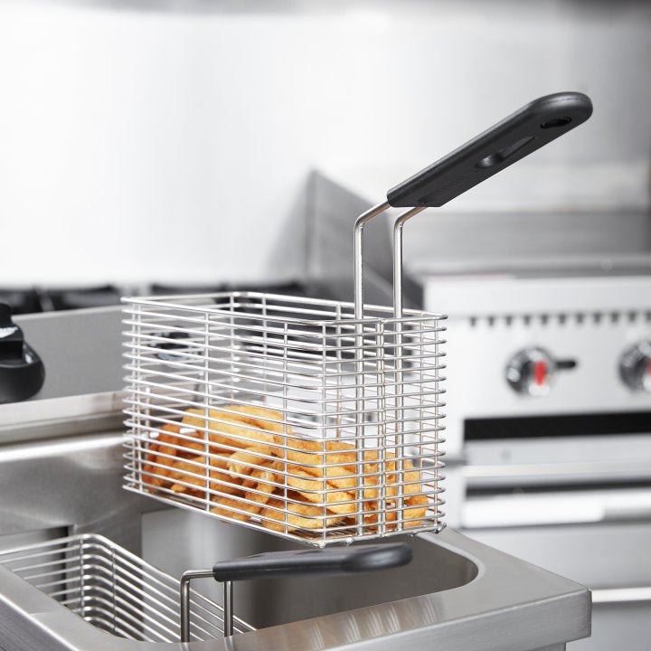 Vollrath - 4" Wide Stainless Steel Fryer Basket - 40711