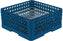 Vollrath - 44-Compartment Traex® Plate Crate® Warewashing System in Royal Blue - PM4407-3-44