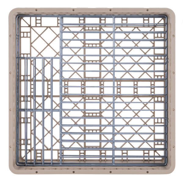 Vollrath - 48-Compartment Traex® Plate Crate® Warewashing System in Beige - PM4806-2