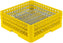 Vollrath - 48-Compartment Traex® Plate Crate® Warewashing System in Yellow - PM4806-2-08