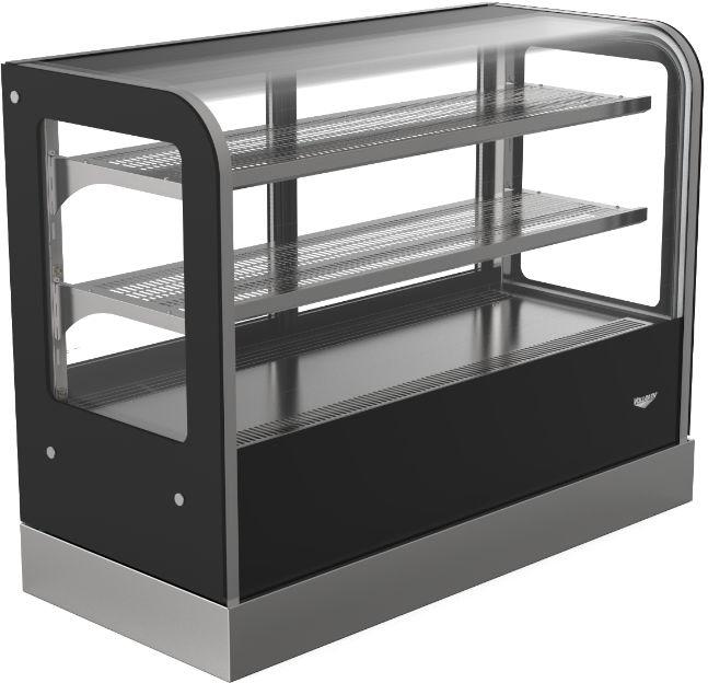 Vollrath - 48" Wide Cubed-Glass Refrigerated Deli Display Case, Model Rdc9348 - RDCCB-48