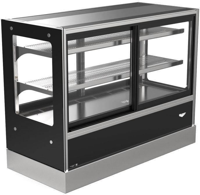 Vollrath - 48" Wide Cubed-Glass Refrigerated Deli Display Case, Model Rdc9448 - RDCCB-48SS