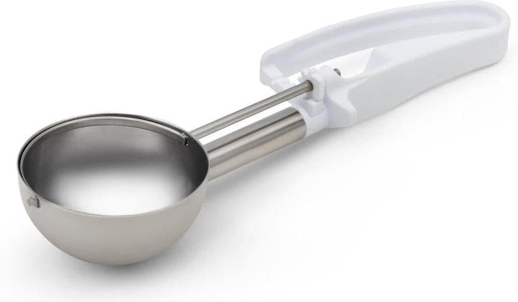 Vollrath - 4.7 Oz Extended-Length Disher with White Handle - 47370