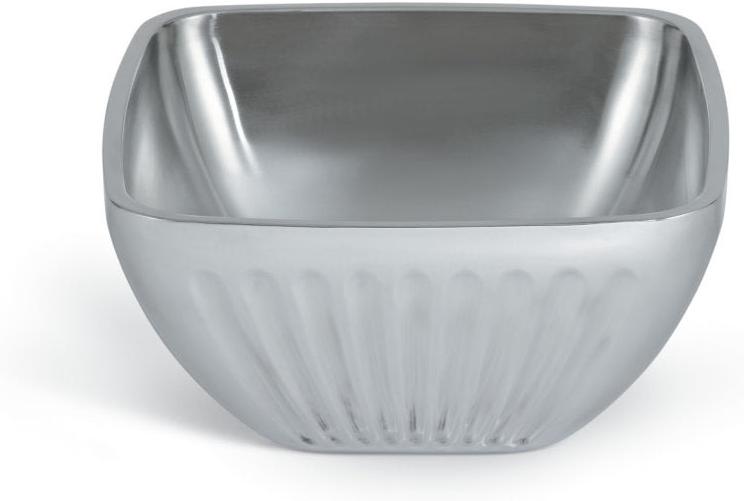 Vollrath - 5 ⅕-Quart Square Fluted Serving Bowl - 47683