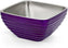 Vollrath - 5 ⅕-Quart Square Serving Bowl in Passion Purple, Pack of 4 - 4763565