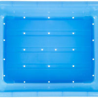 Vollrath - 5" Deep Traex® Perforated Drain Box in Blue - 1511-C04