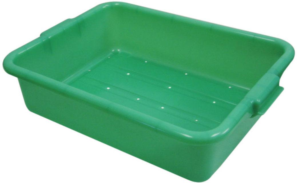 Vollrath - 5" Deep Traex® Perforated Drain Box in Green - 1511-C19