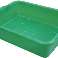 Vollrath - 5" Deep Traex® Perforated Drain Box in Green - 1511-C19