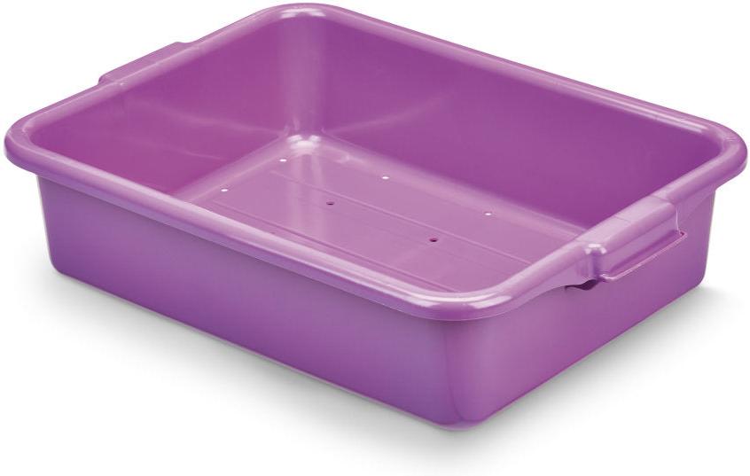 Vollrath - 5" Deep Traex® Perforated Drain Box in Green in Purple - 1511-C80
