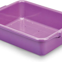 Vollrath - 5" Deep Traex® Perforated Drain Box in Green in Purple - 1511-C80