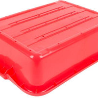 Vollrath - 5" Deep Traex® Perforated Drain Box in Red - 1511-C02