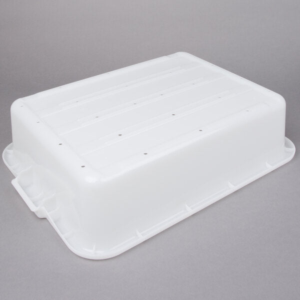 Vollrath - 5" Deep Traex® Perforated Drain Box in White - 1511-C05