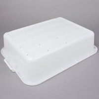 Vollrath - 5" Deep Traex® Perforated Drain Box in White - 1511-C05