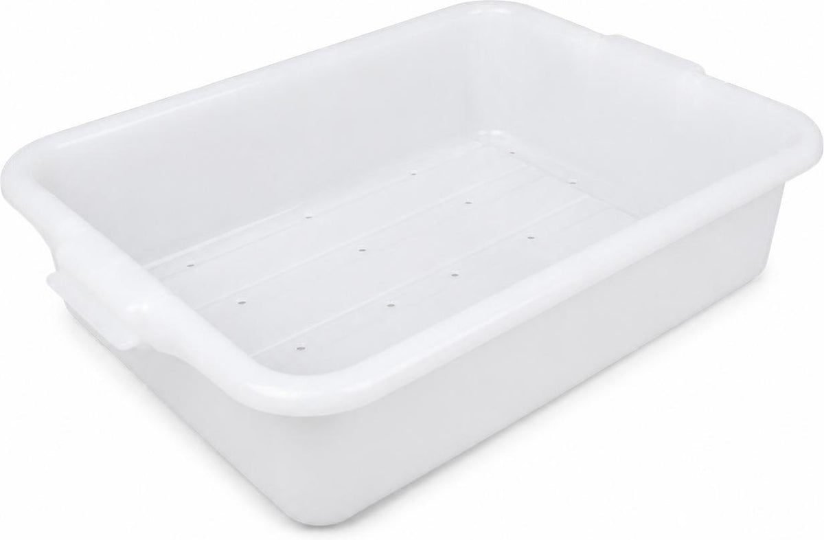 Vollrath - 5" Deep Traex® Perforated Drain Box in White - 1511-C05