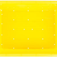 Vollrath - 5" Deep Traex® Perforated Drain Box in Yellow - 1511-C08