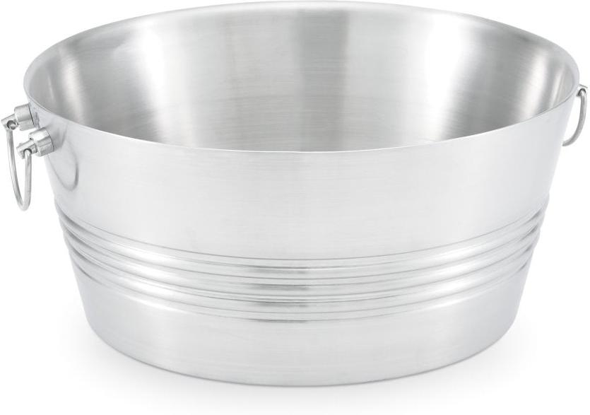 Vollrath - 5-Gallon Double-Wall Stainless Steel Beverage Bin - 47225