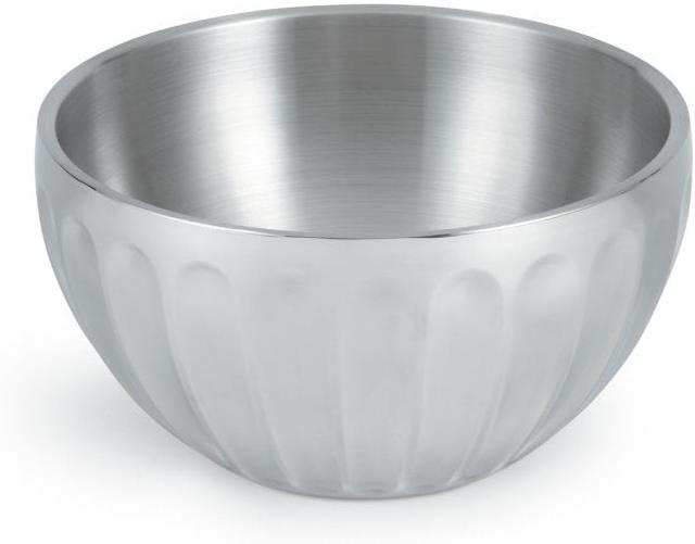 Vollrath - 6 9/10-Quart Round Fluted Serving Bowl - 47688