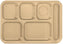 Vollrath - 6-Compartment Right-Handed Tray in Tan - 2015-09