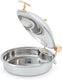 Vollrath - 6-Quart Intrigue® Round Stainless Steel Induction Chafer - 46121