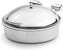 Vollrath - 6-Quart Intrigue® Solid-Top Round Stainless Steel Induction Chafer - 46123