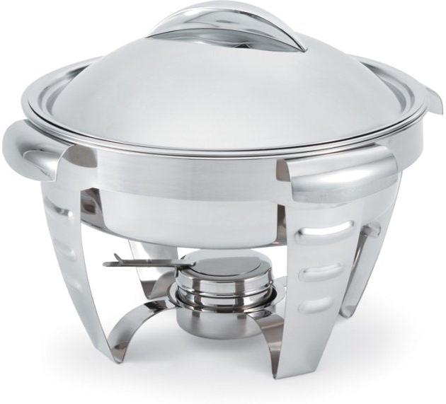 Vollrath - 6-Quart Maximillian Steel™ Round Chafer - 49522