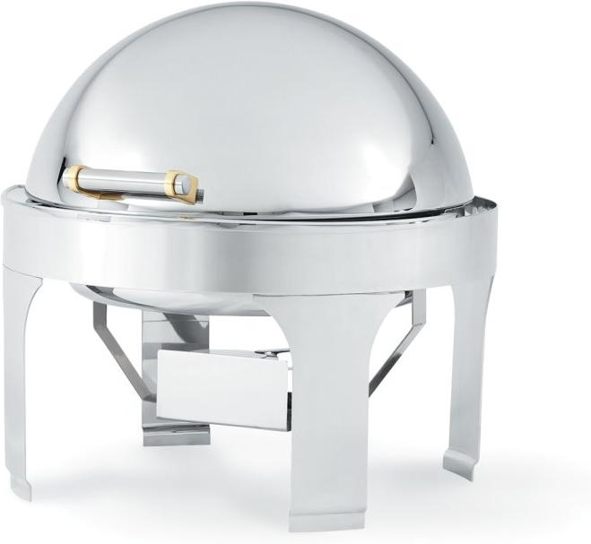 Vollrath - 6-Quart New York, New York® Round Countertop Chafer, 18.8125" x 18.8125" x 18.75" - 46265