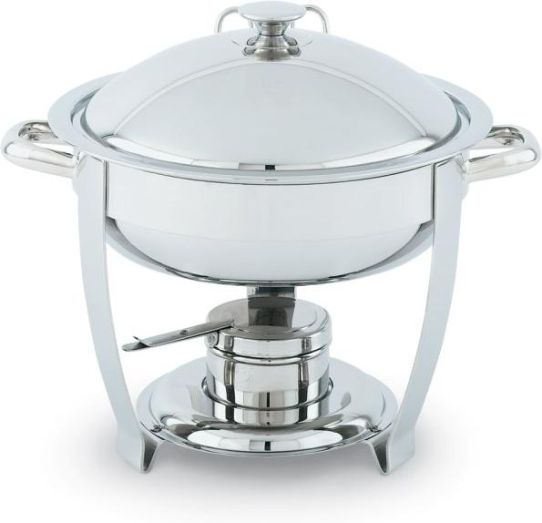 Vollrath - 6-Quart Orion® Round Chafer with Liftoff Cover - 46502