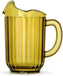 Vollrath - 60-Ounce Traex® Tuffex Plastic Beverage Pitcher in Amber - 6010-16