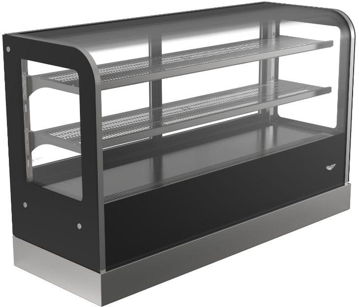 Vollrath - 60" Wide Cubed-Glass Refrigerated Deli Display Case, Model Rdc9360 - RDCCB-60