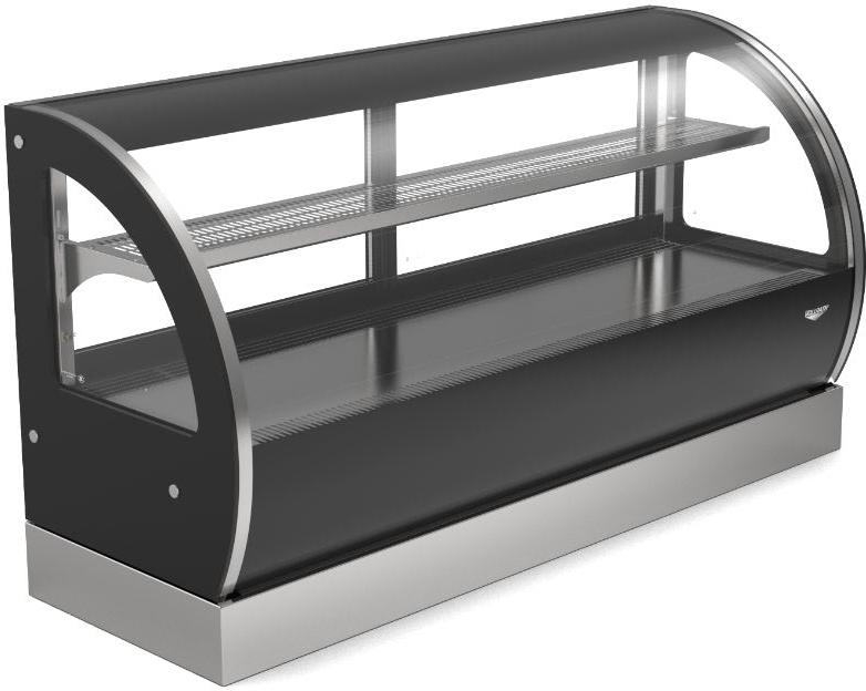 Vollrath - 60" Wide Curved-Glass Refrigerated Deli Display Case - RDCCV-60