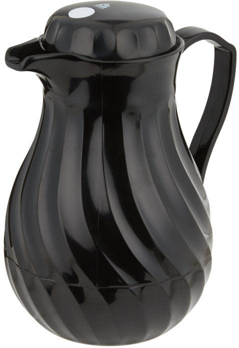 Vollrath - 64-Ounce Tilt & Pour® Swirlserve® Beverage Server in Black - 52144