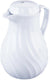 Vollrath - 64-Ounce Tilt & Pour® Swirlserve® Beverage Server in White - 52134