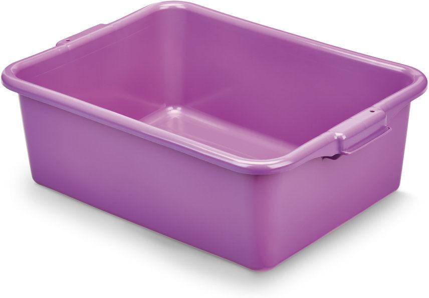 Vollrath - 7" Deep Traex® Bulk-Packed Food Storage Boxes in Purple - 1527B-C80